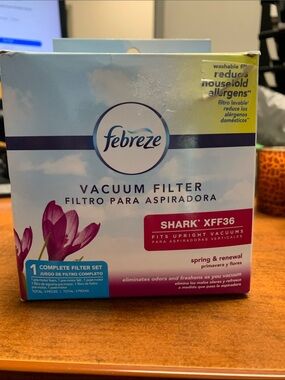Febreze vacuum filter. Shark XFF36: Fits Navigator, Swivel NV42, NV46, & UV410.